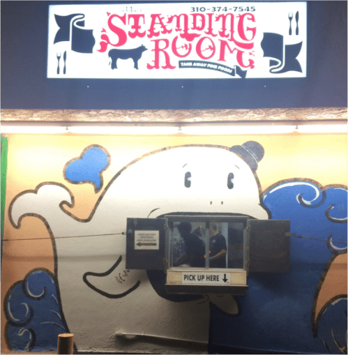 Elaine standing room